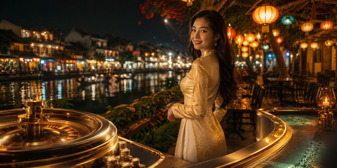 Khám phá nền tảng cá cược trực tuyến tại Hội An với trang phục áo dài truyền thống